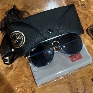 Rayban Polarized Sunglasses (Blue Tint)